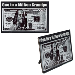 One in a Million Grandpa Plaque 