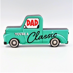 Dad Truck Plaque 