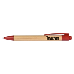 Teacher Pen w/ Bookmark 