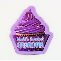 Grandma Cupcake Magnet 