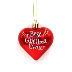 Grandma Heart Ornament 