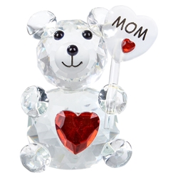 Mom Glass Bear 