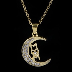 Mom Moon Necklace 